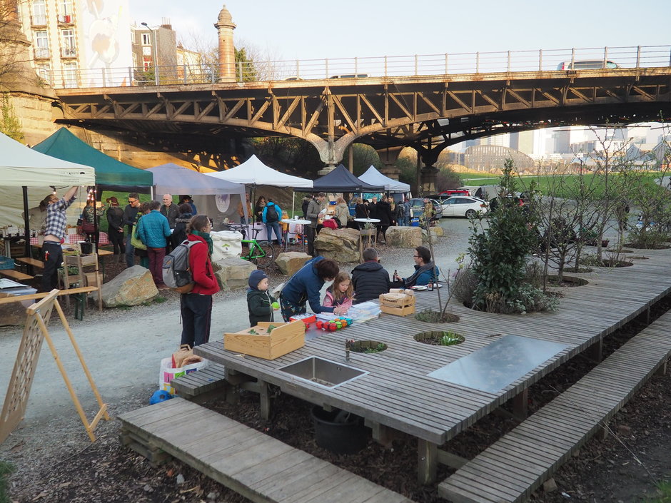 Galinette Parkfarm marché bio Bruxelles Tour et Taxis - HOTPOPOTE