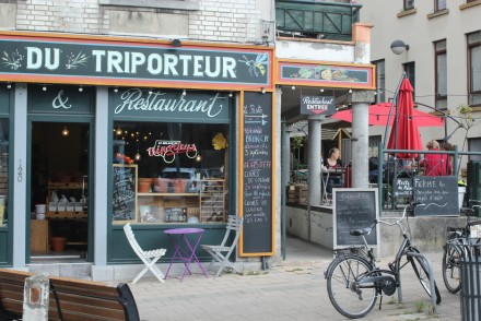 HOTPOPOTE - Relais du triporteur lunch bruxelles vrac zéro déchet