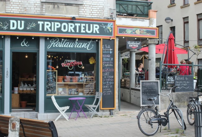 HOTPOPOTE - Relais du triporteur lunch bruxelles vrac zéro déchet